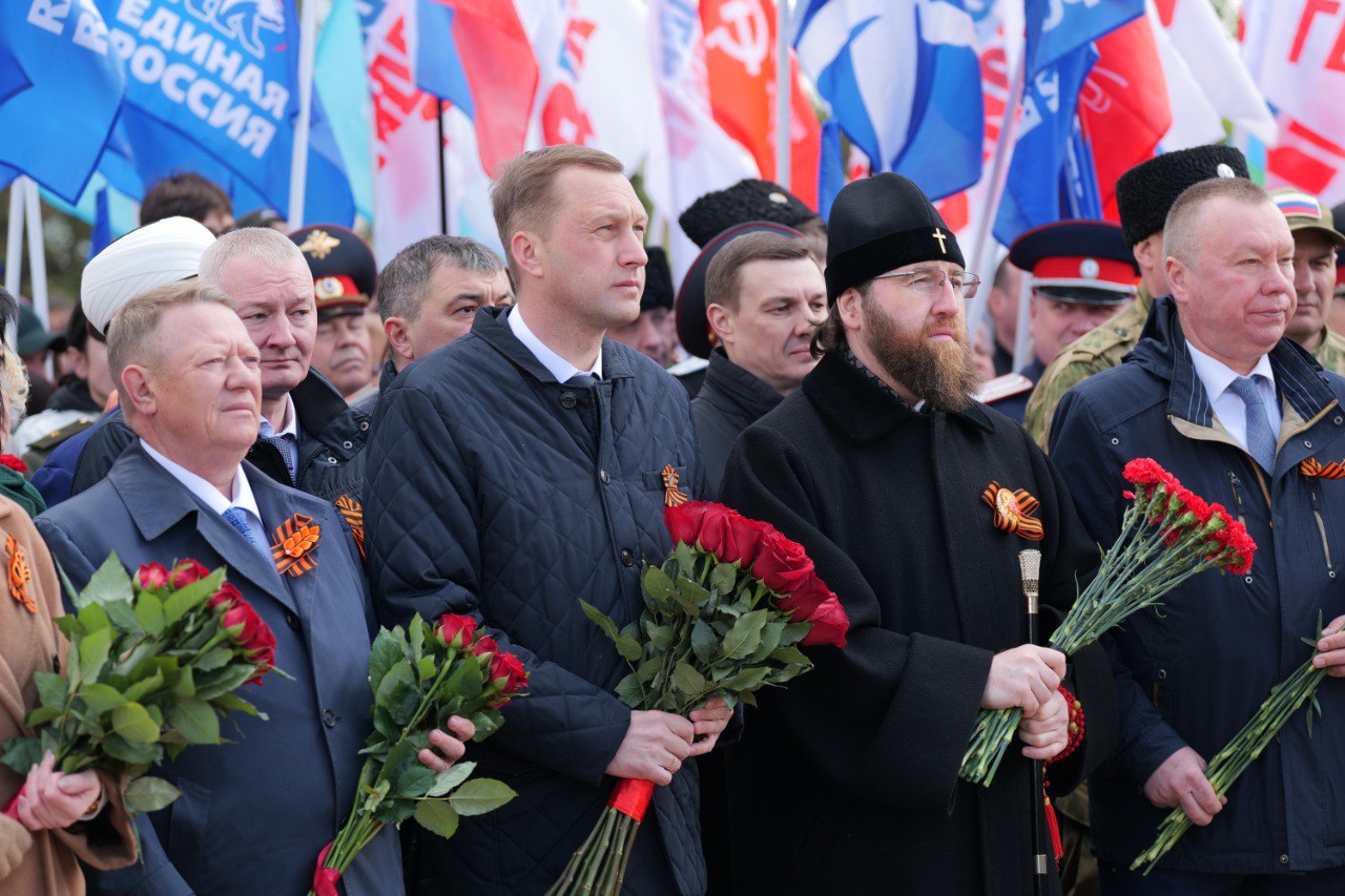 На Соколовой горе прошло торжественное мероприятие, посвященное Дню Победы.