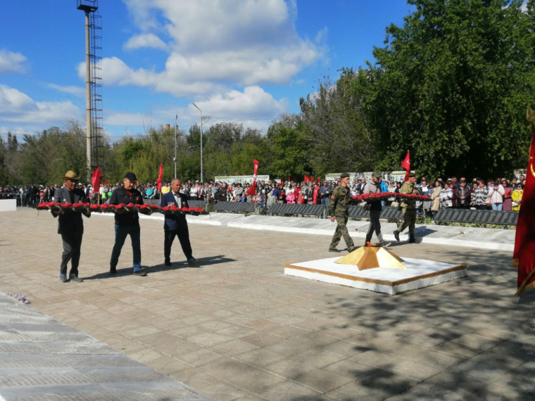 Митинг памяти «Помнить, чтобы жить» у Мемориала Воинской Славы.